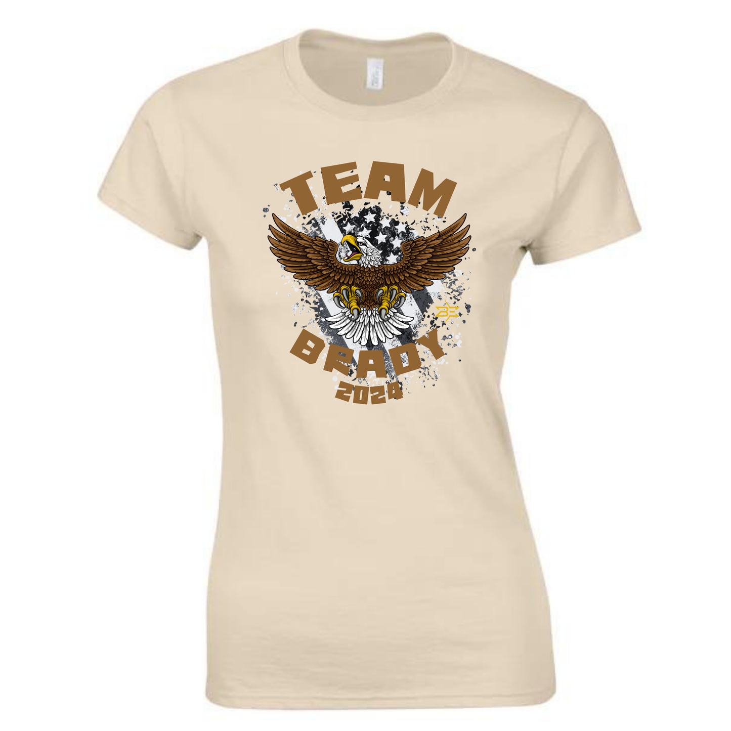 TEAM BRADY EAGLE DESIGN T-SHIRT FOR WOMEN