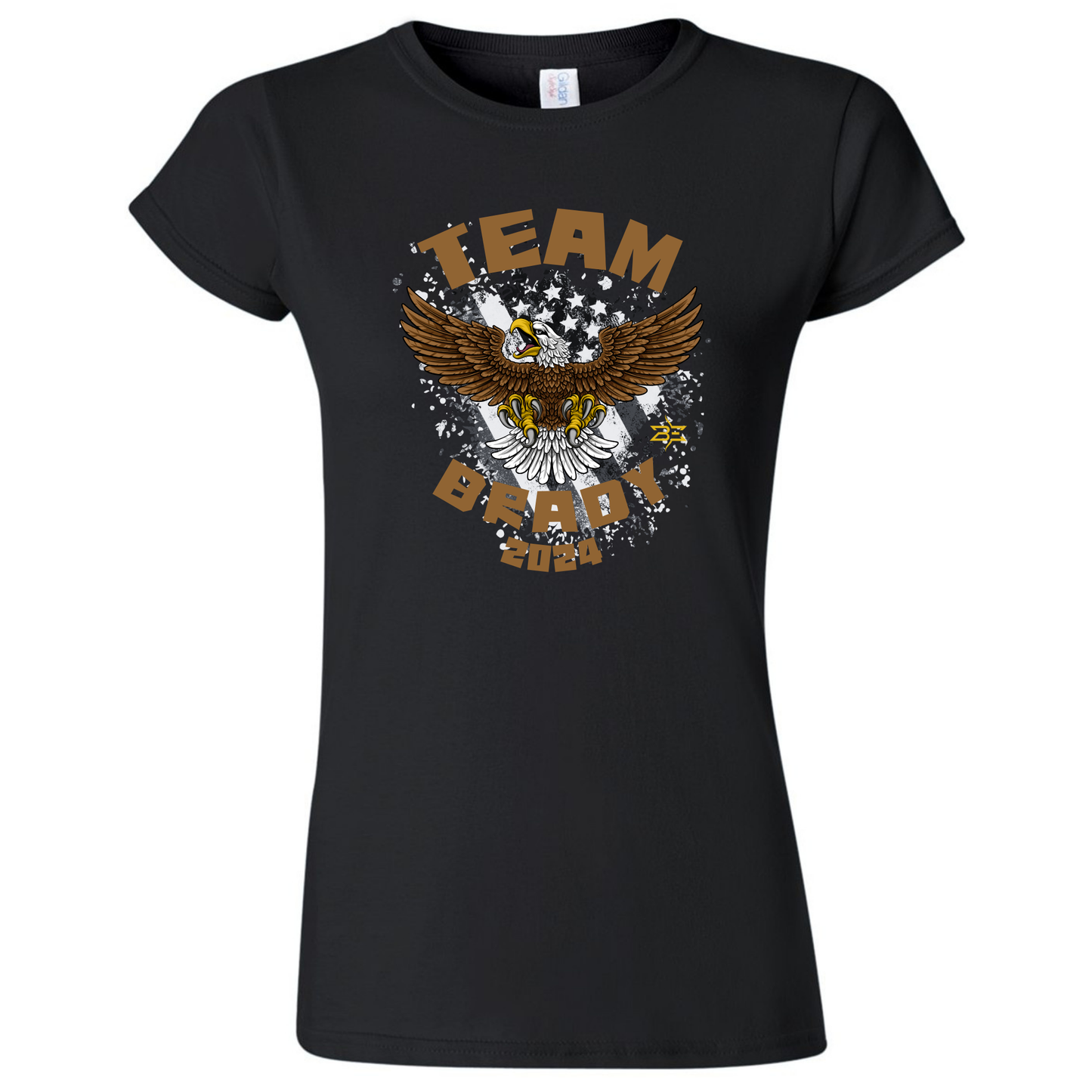 TEAM BRADY EAGLE DESIGN T-SHIRT FOR WOMEN