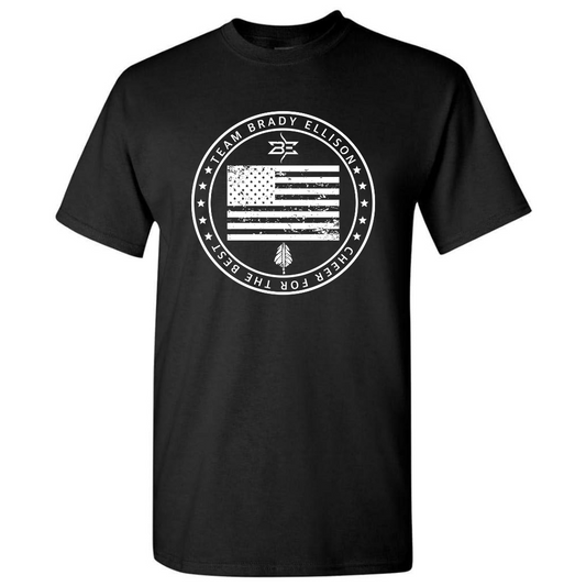 TEAM BRADY FLAG DESIGN T-SHIRT FOR MEN