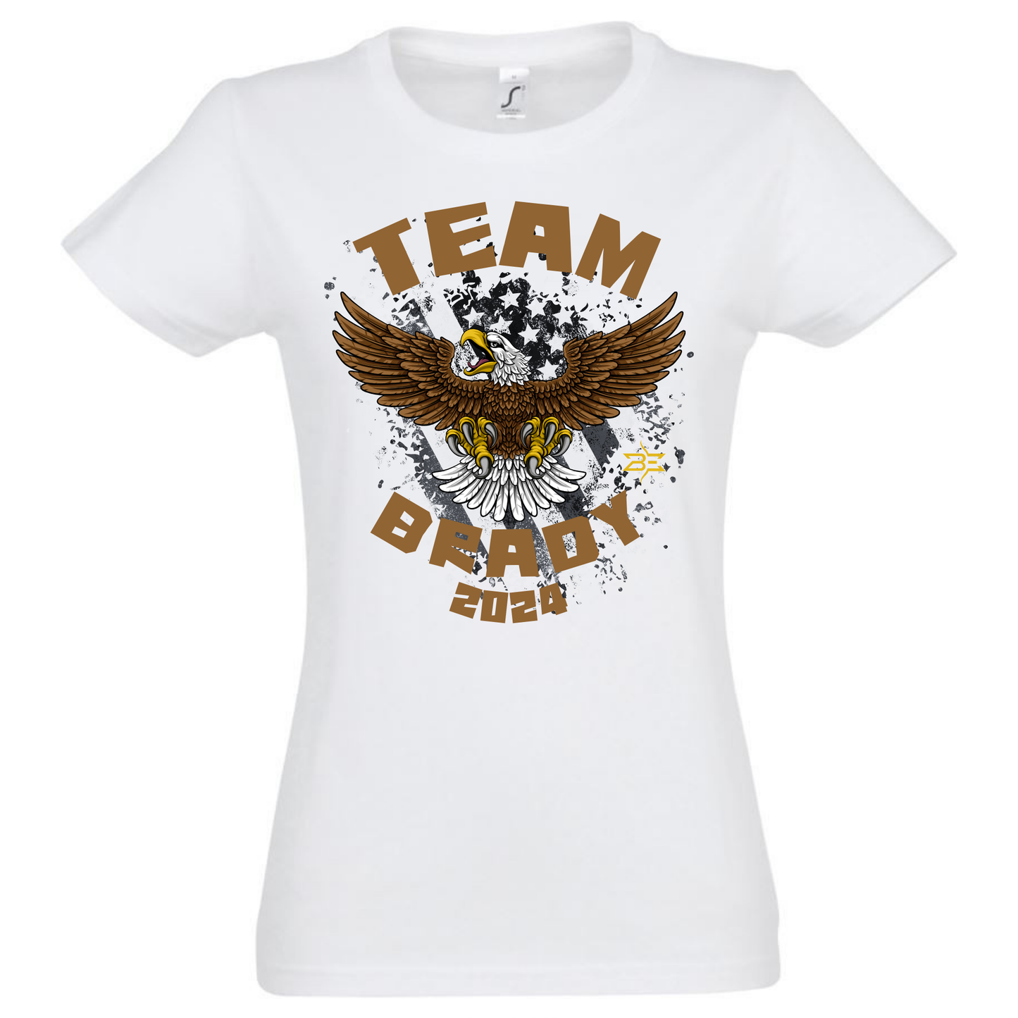 TEAM BRADY EAGLE DESIGN T-SHIRT FOR WOMEN