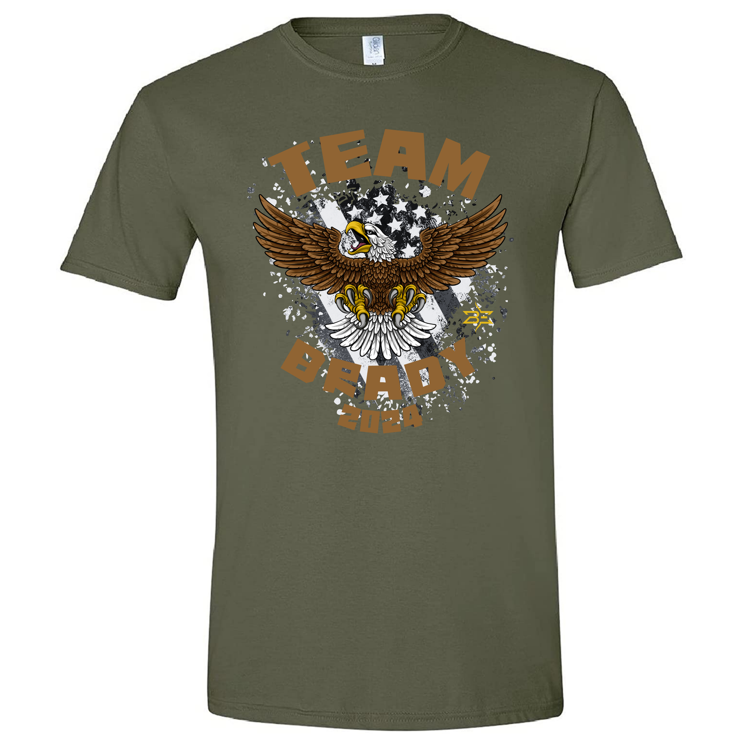 TEAM BRADY EAGLE DESIGN T-SHIRT FOR MEN