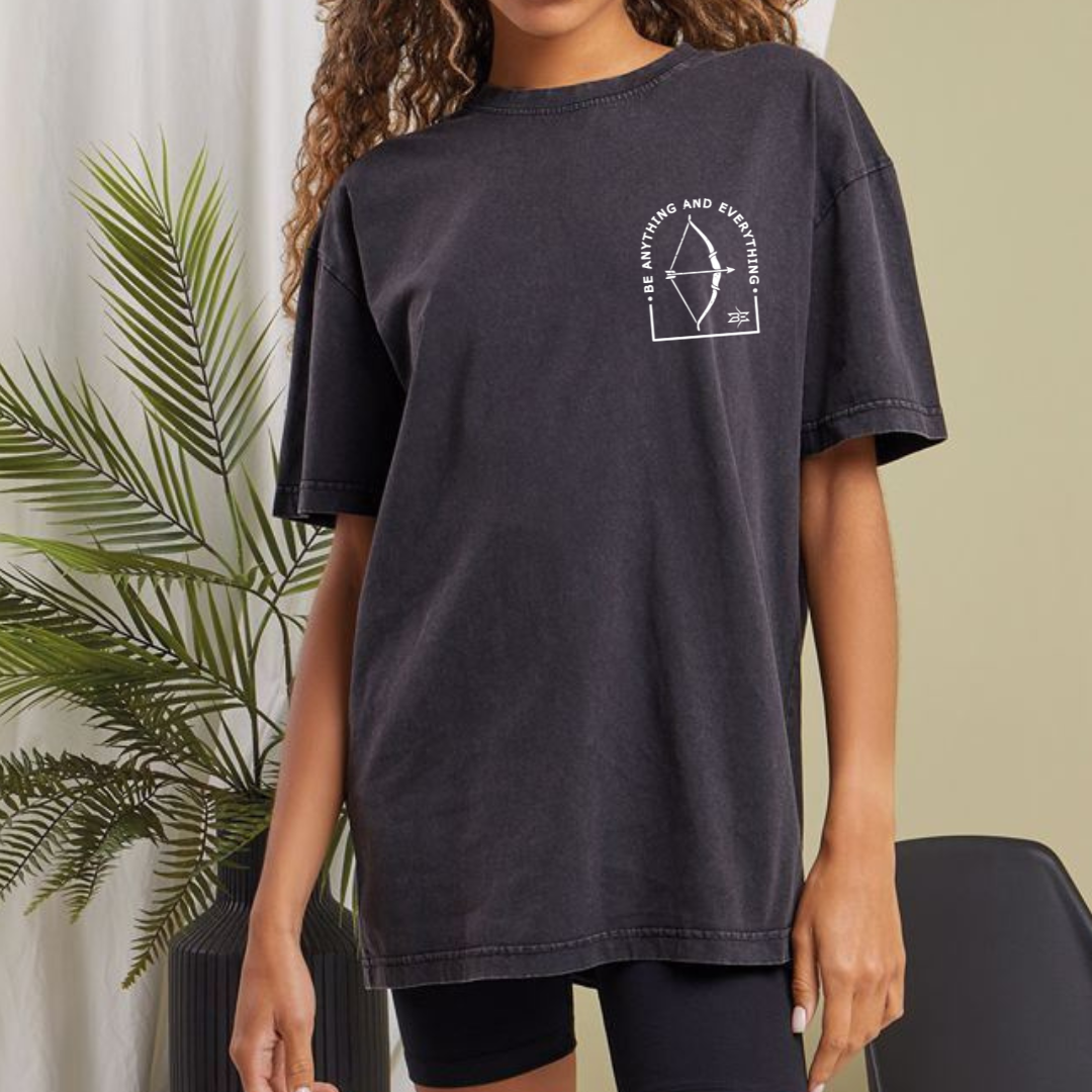 WASHED OVER SIZED T-SHIRT FOR WOMEN