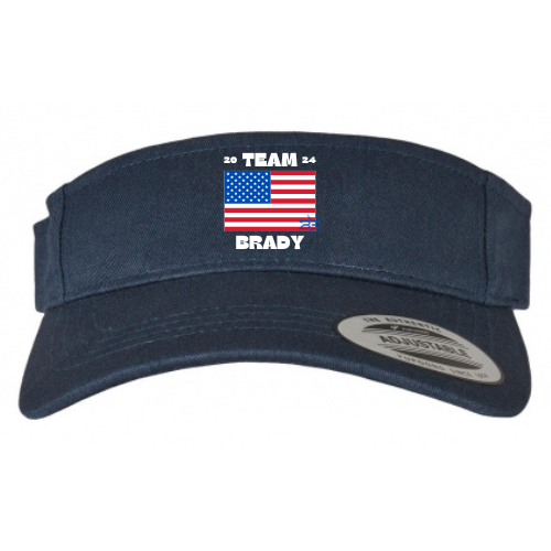 TEAM BRADY DESIGN VISOR