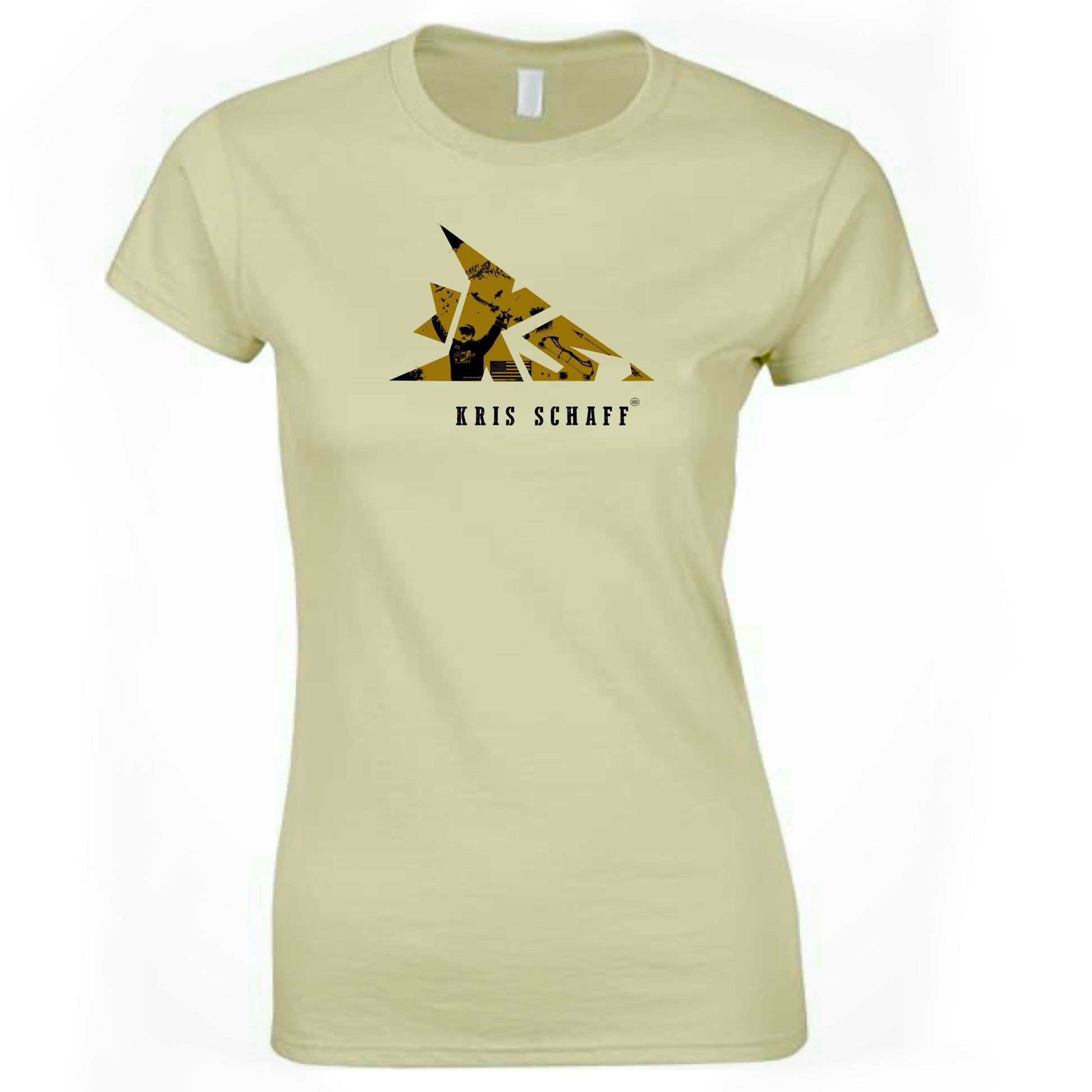 KRIS SCHAFF CHAMPION ARCHERY LOGO WOMEN'S T-SHIRT