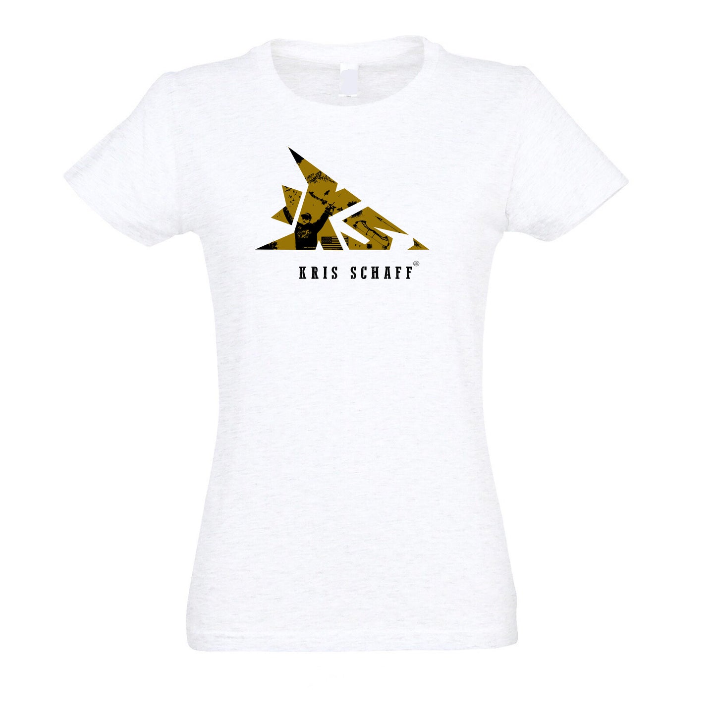 KRIS SCHAFF CHAMPION ARCHERY LOGO WOMEN'S T-SHIRT