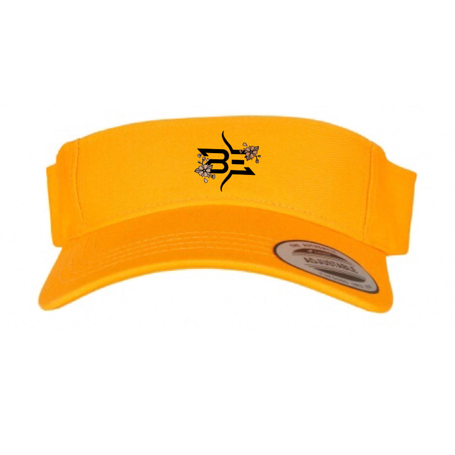 FLOWER DESIGN ARCHERY VISOR