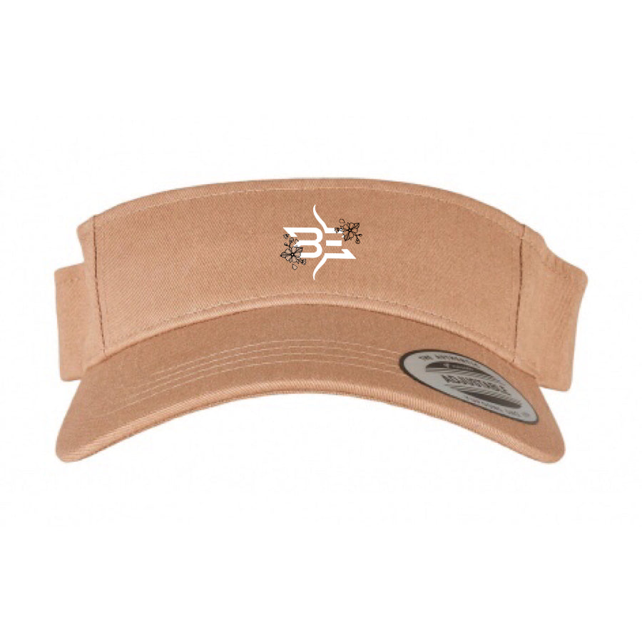 FLOWER DESIGN ARCHERY VISOR