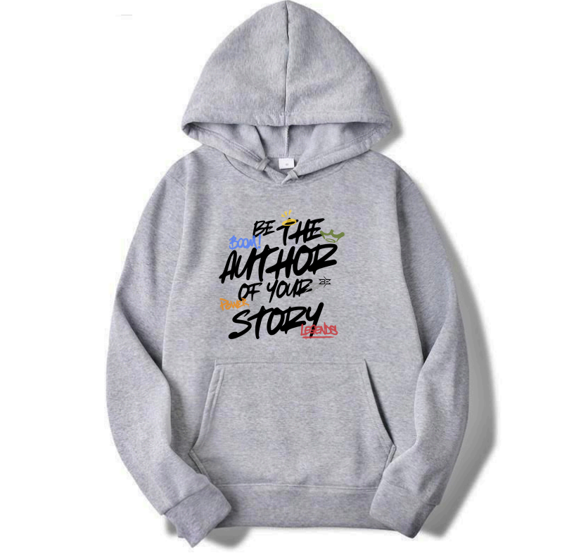 BE THE AUTHOR DESIGN UNISEX HOODIE