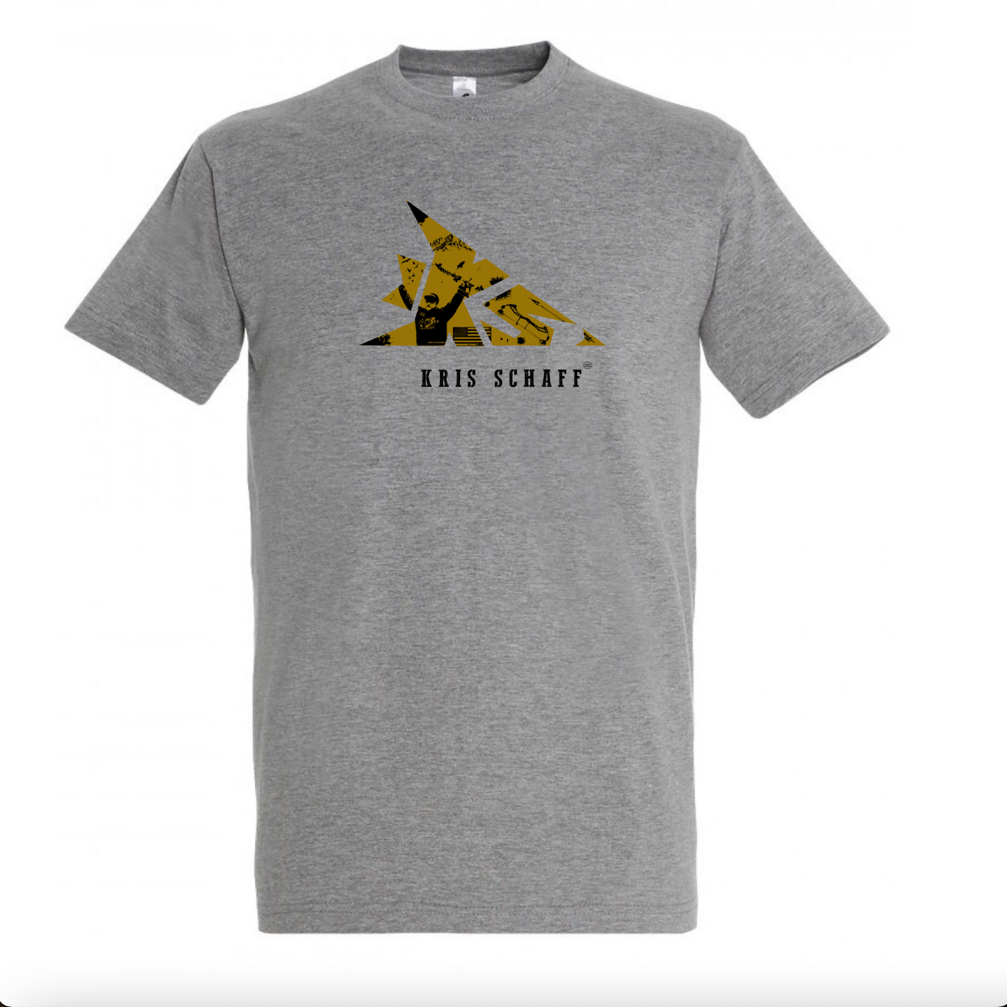 KRIS SCHAFF CHAMPION ARCHERY LOGO MEN'S T-SHIRT