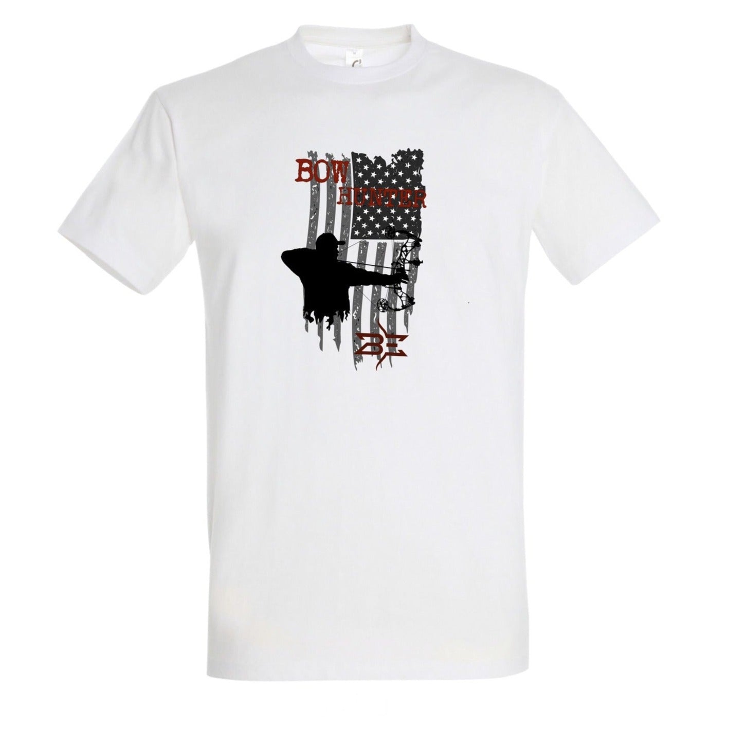 WHITE BOW HUNTER MEN'S T- SHIRT