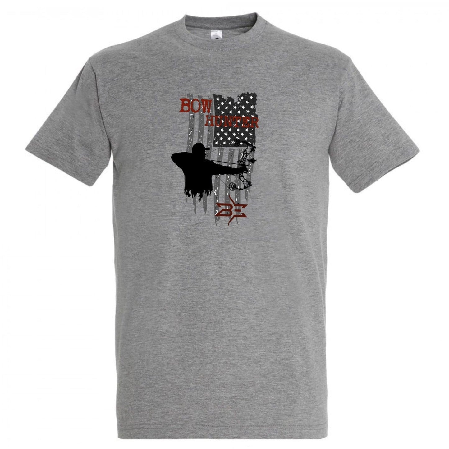 GREY BOW HUNTER MEN'S T- SHIRT