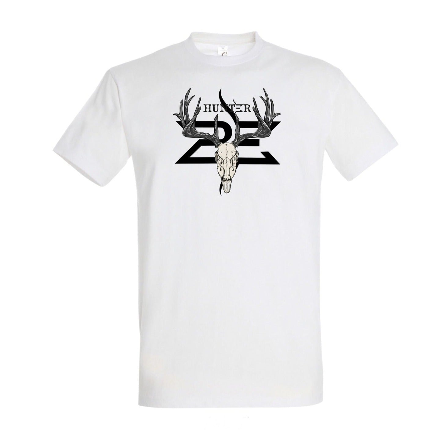 WHITE DEER SKULL MEN'S T- SHIRT