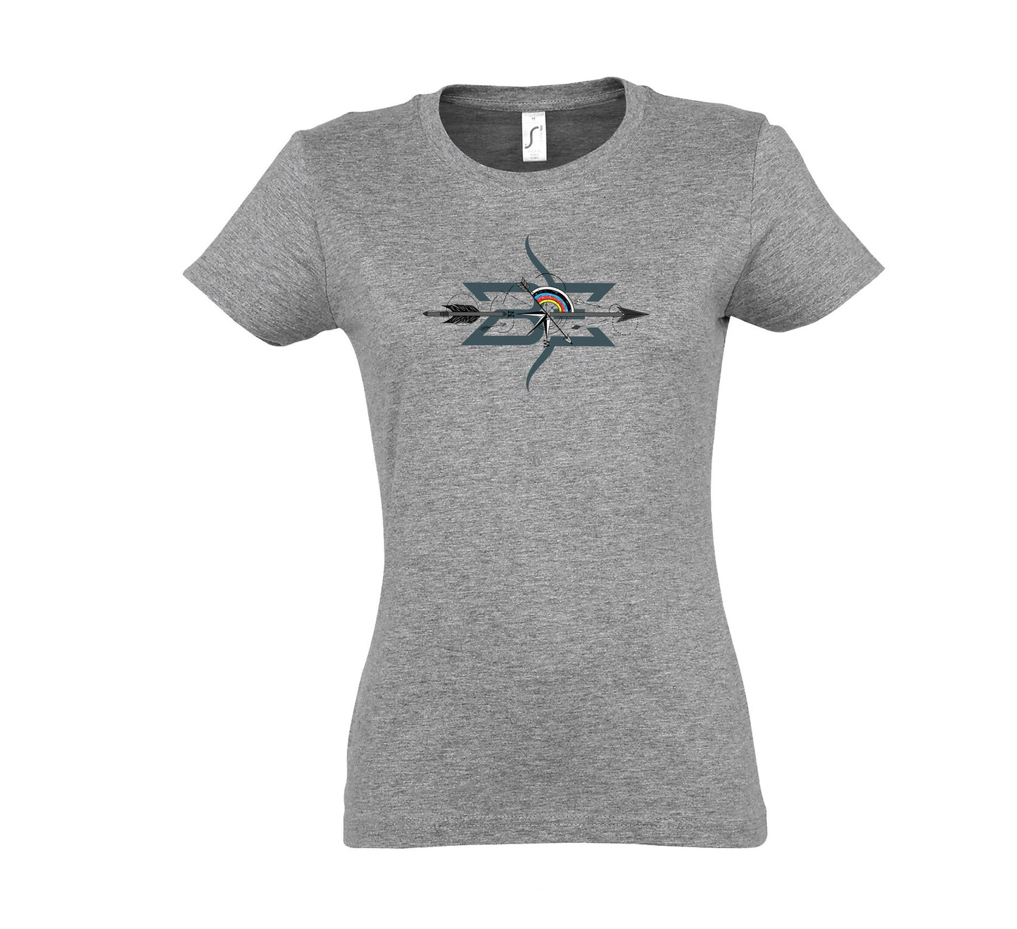 GREY COMPASS WOMEN'S T- SHIRT