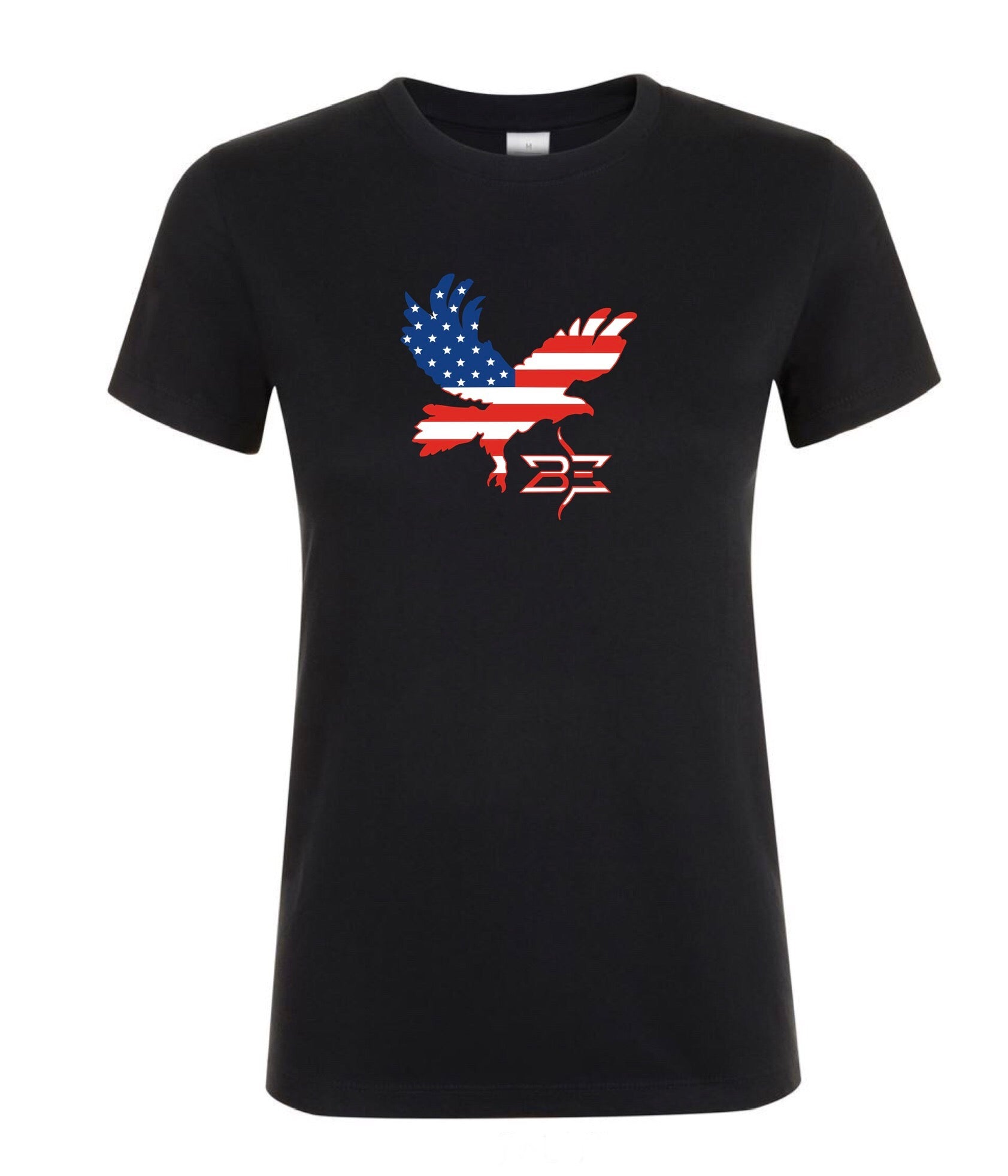 BLACK EAGLE DESIGN WOMEN'S T- SHIRT