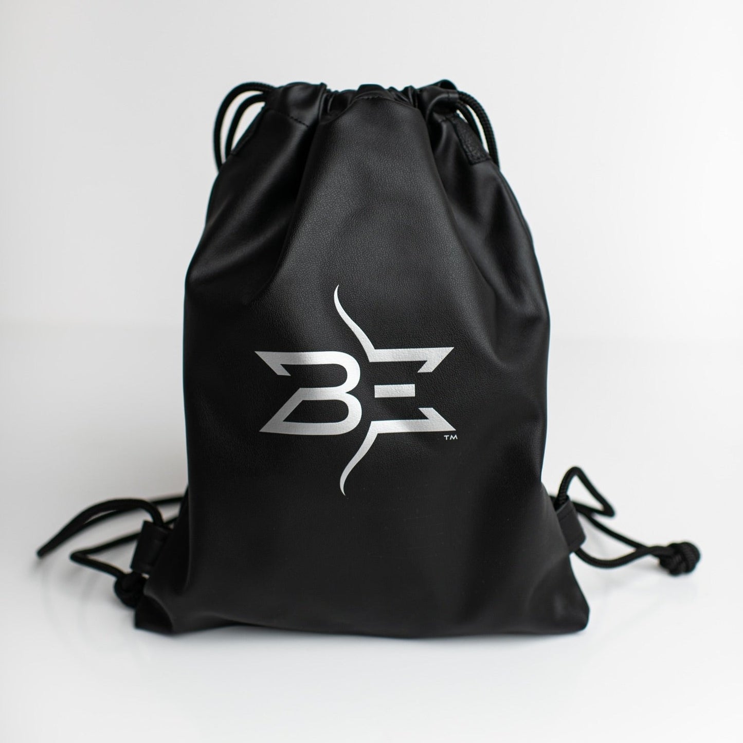 BLACK ARCHERY LEATHER BAG