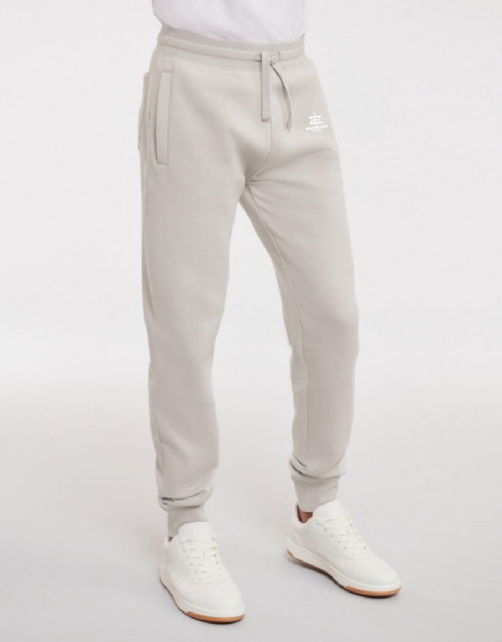 BEIGE JOG PANTS FOR MEN 