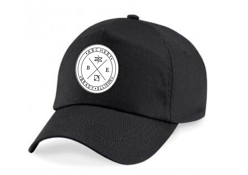 BLACK CIRCLE ARROW DESIGN SPORT CAP