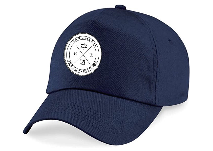 NAVY CIRCLE ARROW DESIGN SPORT CAP