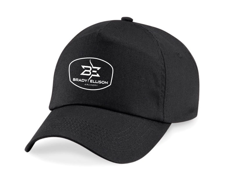 BLACK SIMPLE LOGO DESIGN SPORT CAP