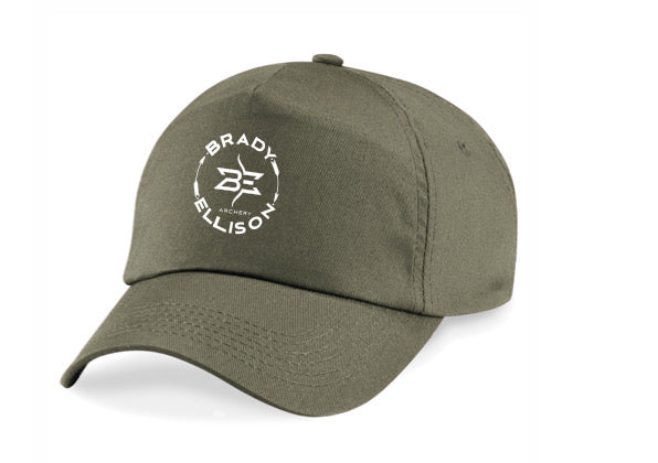 OLIVE GREEN CIRCLE LOGO SPORT CAP