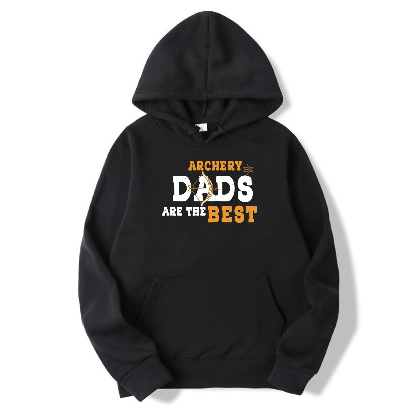 BLACK ARCHERY DAD HOODIE