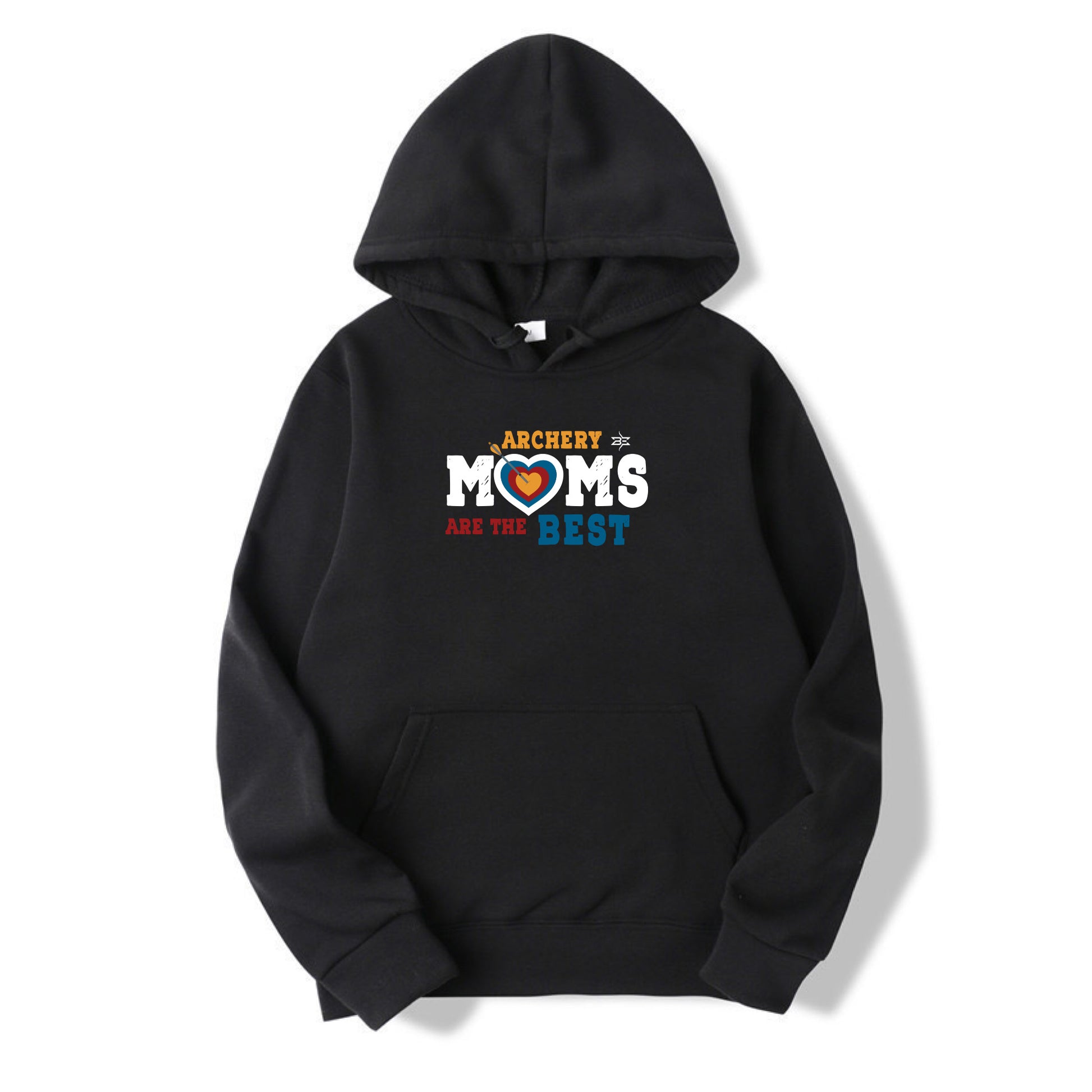 BLACK ARCHERY MOM HOODIE